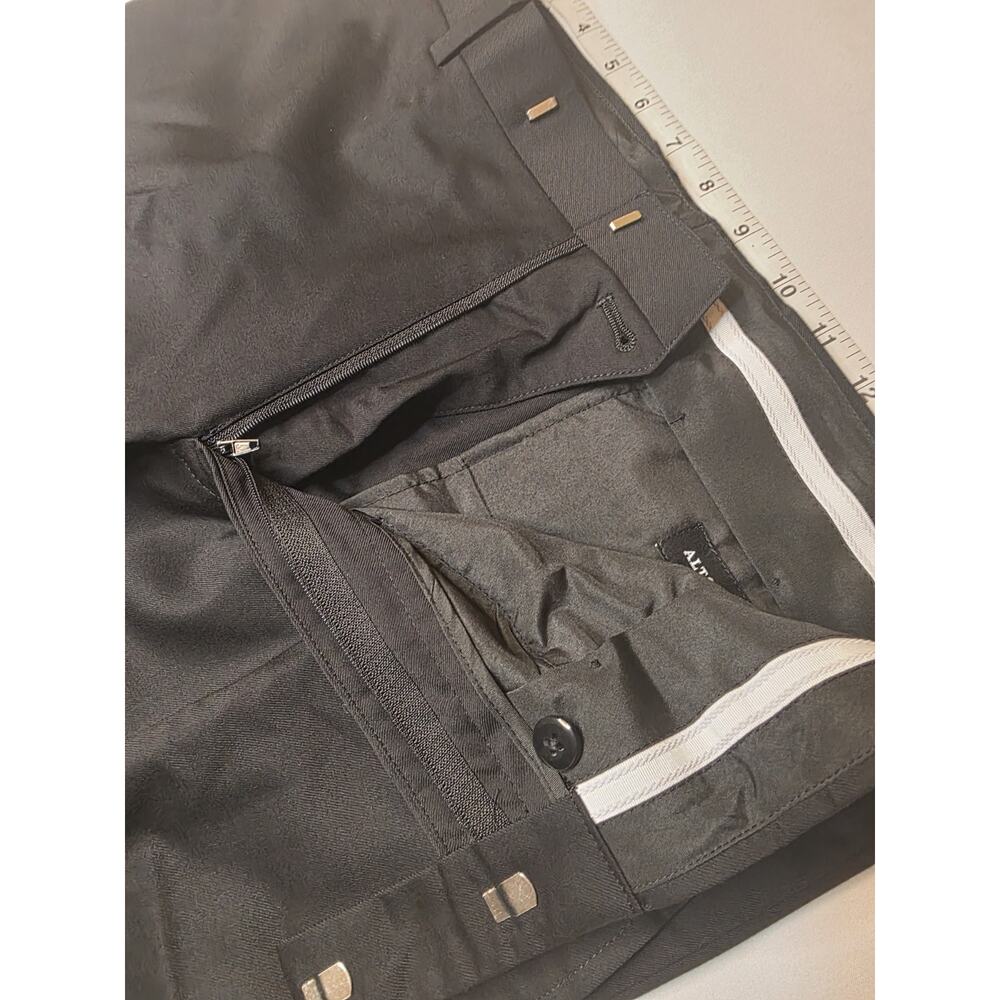 ALTON LANE Mercantile Trouser Black Tailored Dress Pants Poly Blend 32x32 NWT - Picture 5 of 7